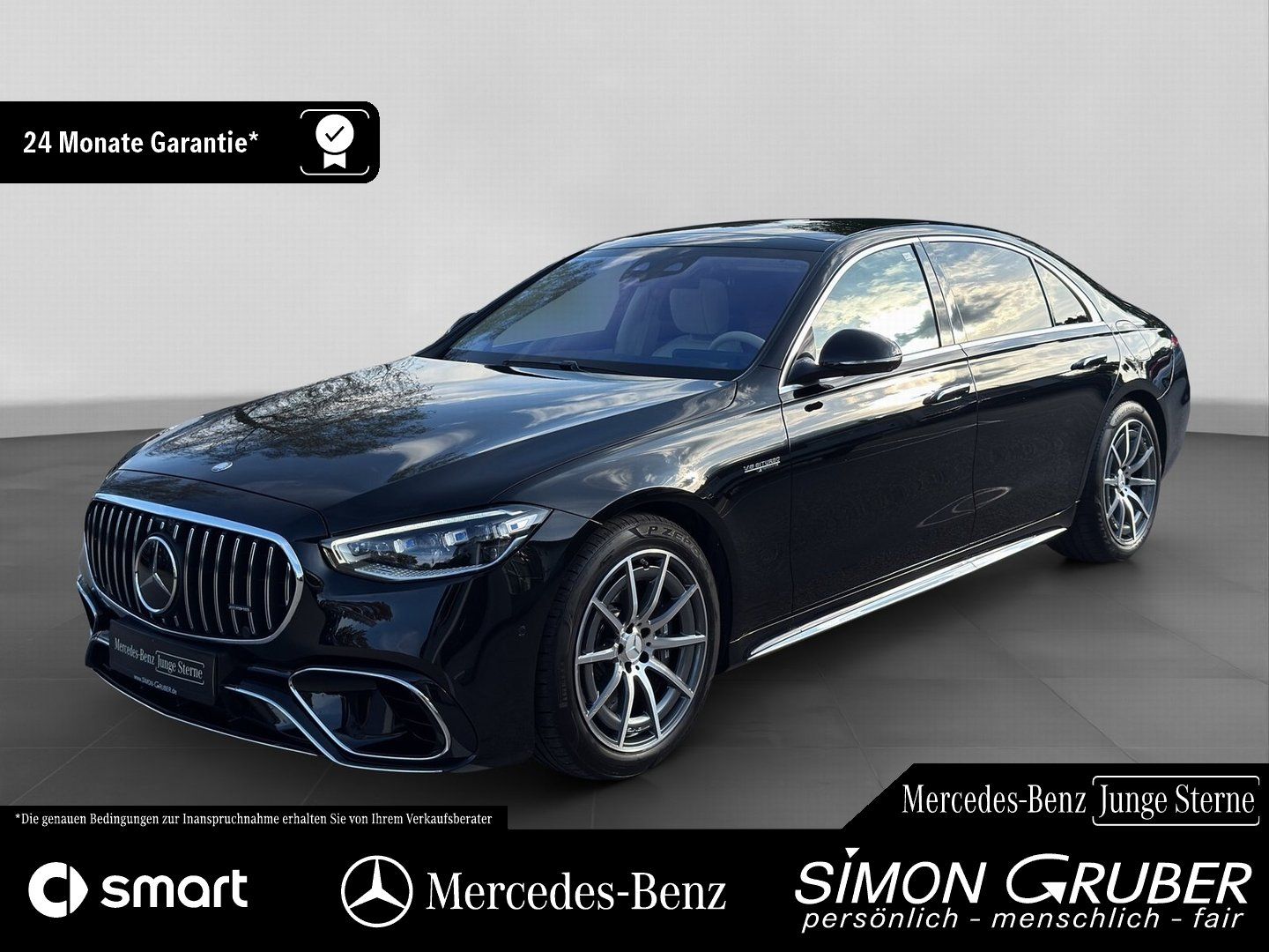 Fahrzeugabbildung Mercedes-Benz S 63 4M e Performance lang Exklusiv Chauffeur