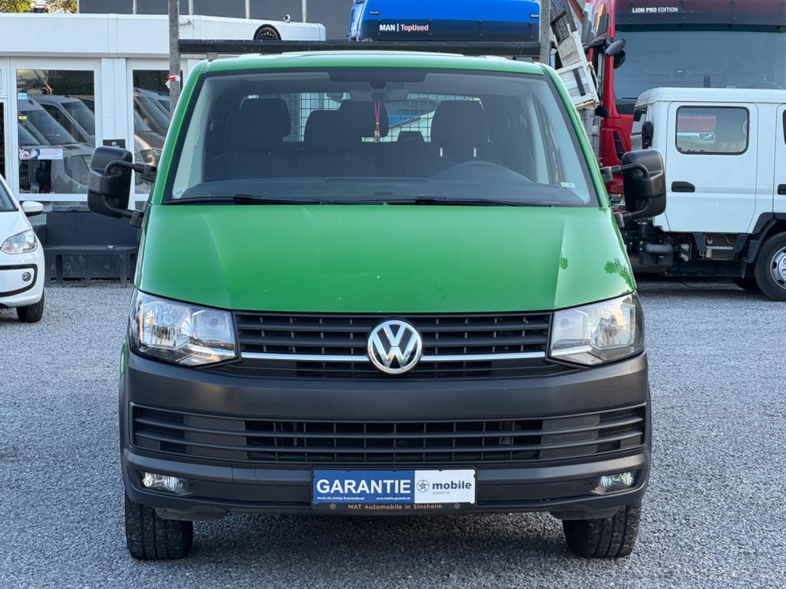 Volkswagen T6 PRITSCHE DoKa Lang KLIMA AHK-2.500KG 1.HAND