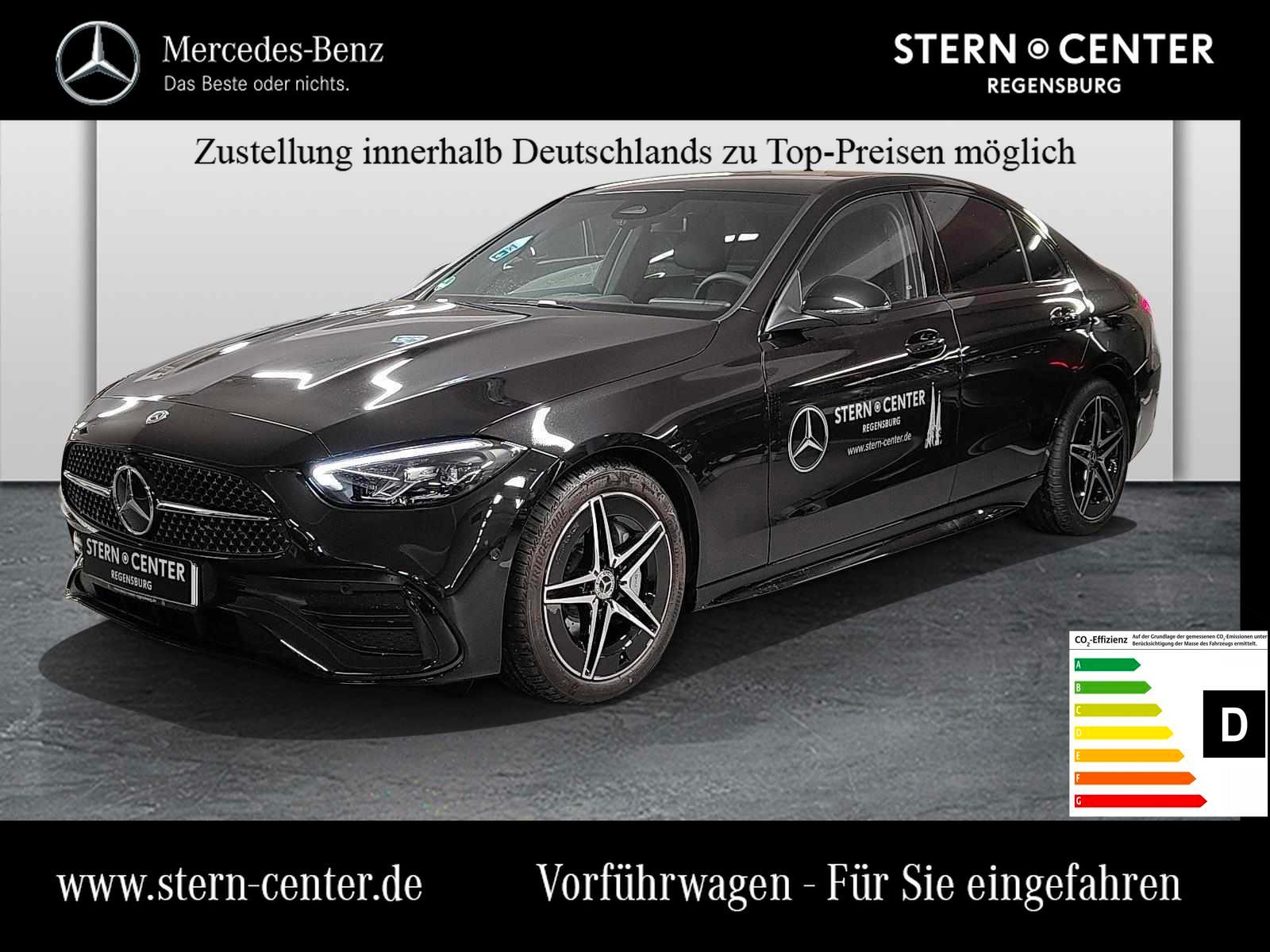 Mercedes-Benz C 200 d Limo AMG+DISTRONIC+MEMORY+AHK+360°+NIGHT