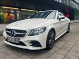 Mercedes-Benz Mercedes C 220d Cabrio AMG Line  Perlmutt Weiß  - Mercedes-Benz: Cabrio, W