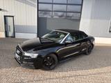 Audi A5 1.8 TFSI Cabriolet, S-Line, Top-Zustand - : Schwarz, Teilleder, Cabrio