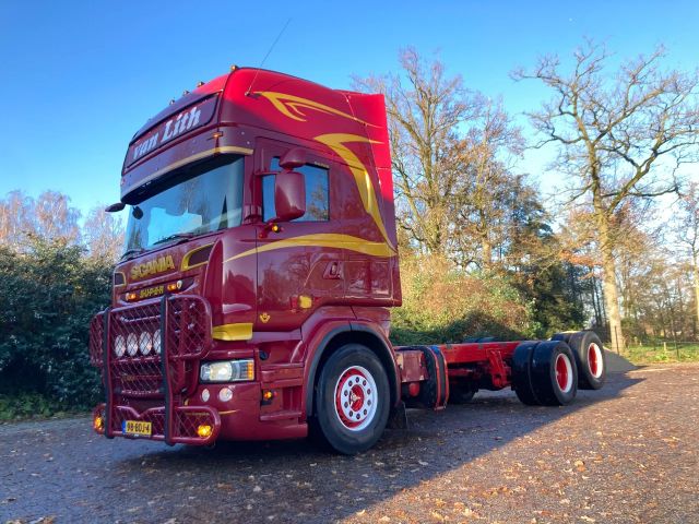 Scania R500 V8 6x2 Streamline Topline King 470 cm wheel