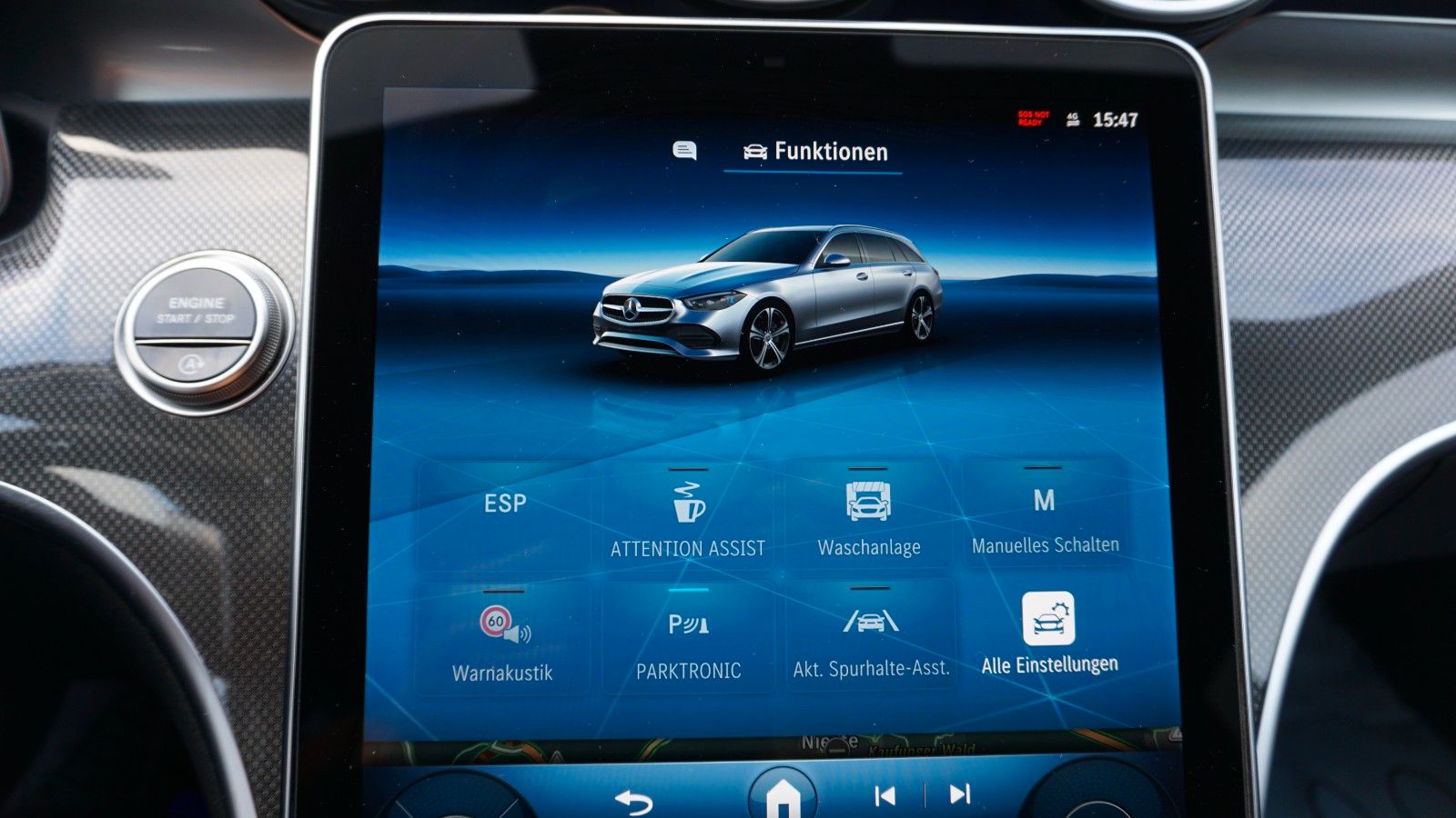 Fahrzeugabbildung Mercedes-Benz C 220d T AMG Line Kamera Navi AHK Junge Sterne