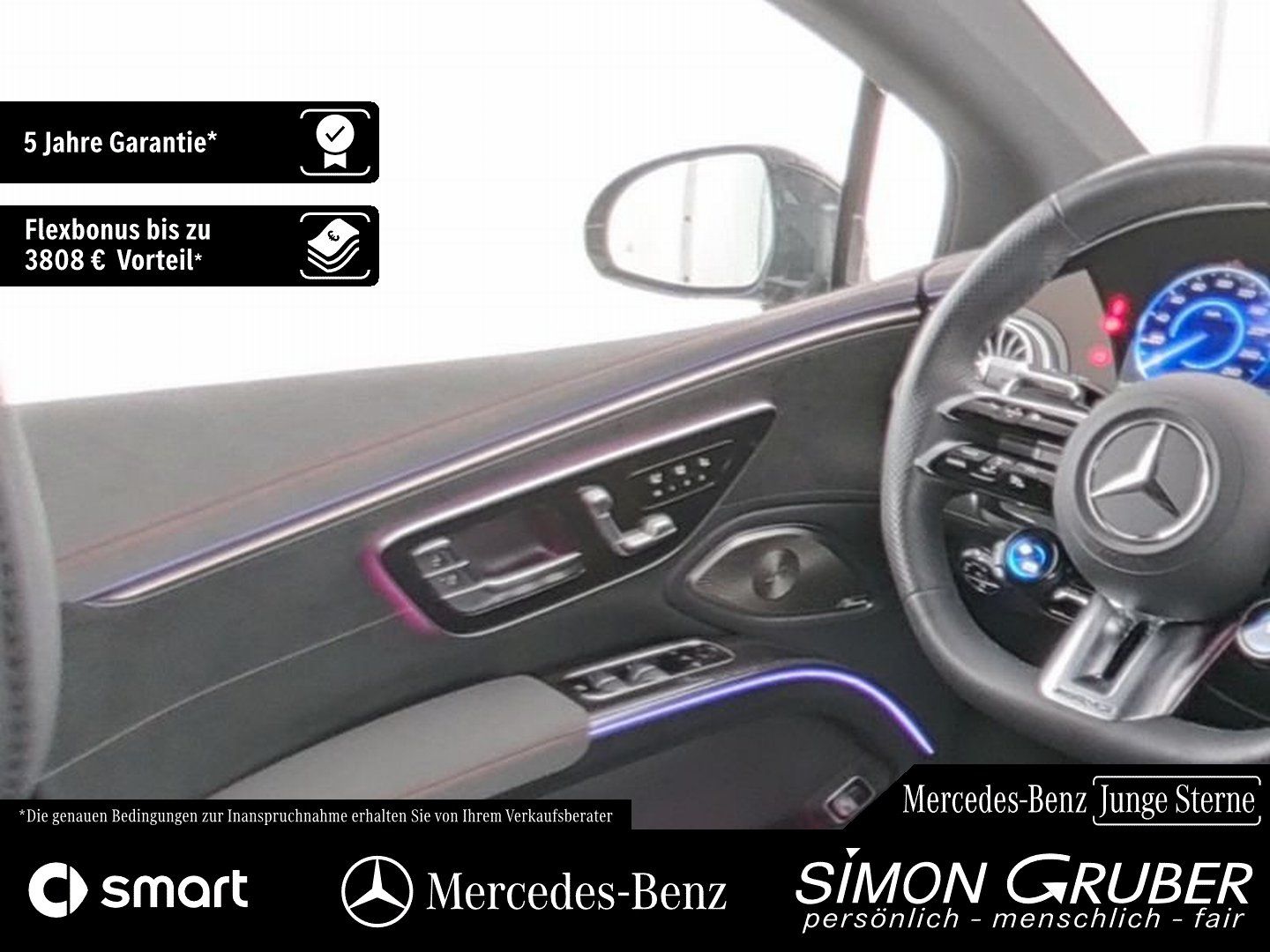 Fahrzeugabbildung Mercedes-Benz EQS 53 4M+ AMG Pano Carbon Sitzkl Massage 118Kw