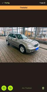 Mercedes-Benz Mercedes-C Klassiker 180 zweite Hand wenig... - : Zweite Hand