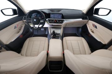 BMW 320d Touring Leder Beige LiveCoProf 18" 1.Hand