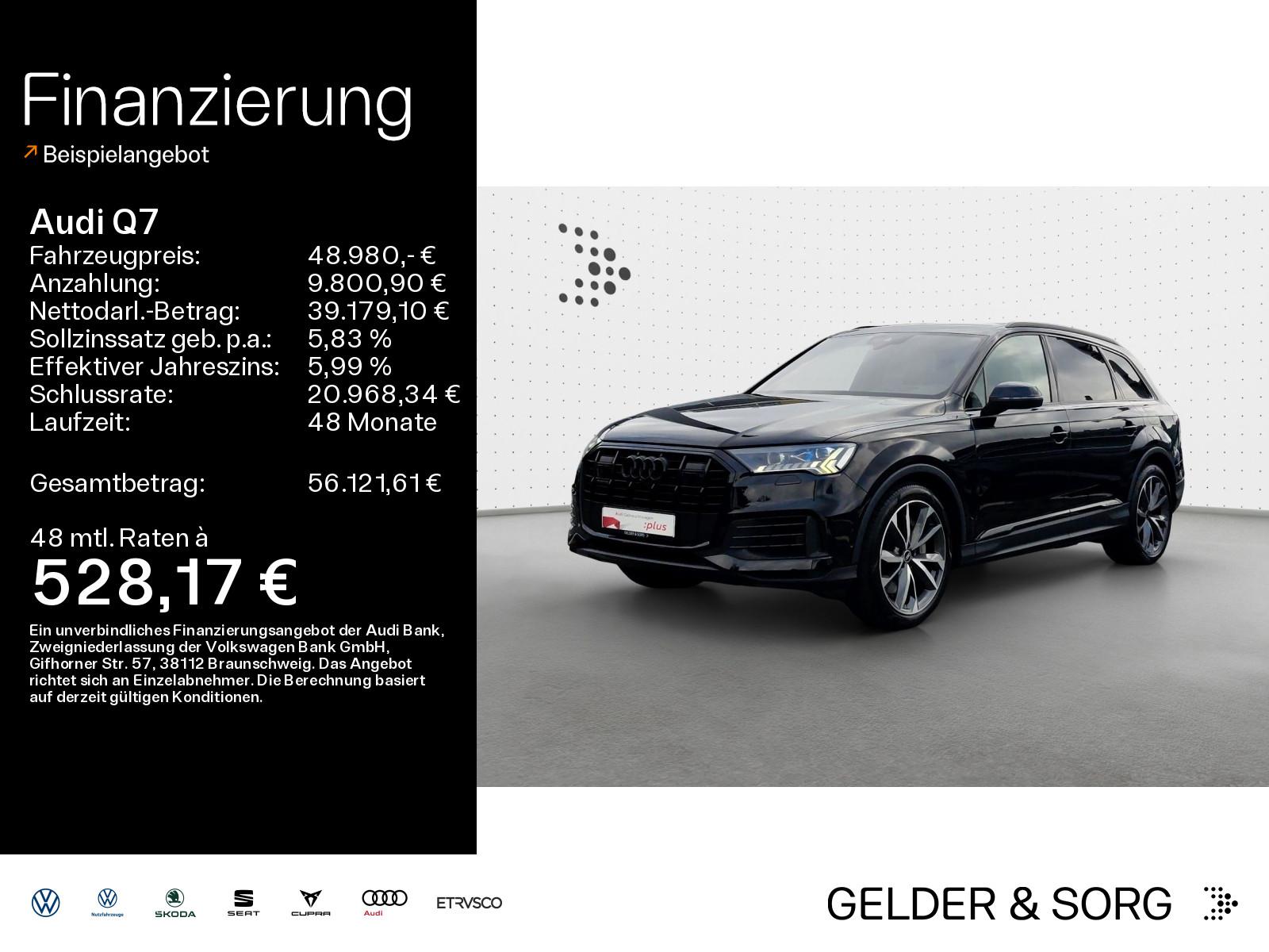 Audi Q7 55 TFSI e qu. S line Tour*AHK*Laser*B&O*HuD*