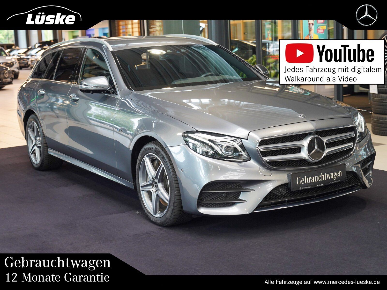Mercedes-Benz E 300 de T AMG Line Nappa Memo Head-up Burmester