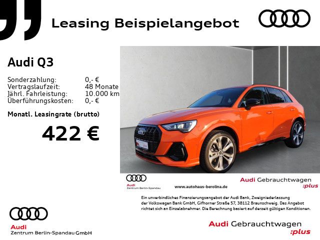 AUDI Q3 35 TDI S line S tronic *NAV+*AHK*PDC+*Virt.C*