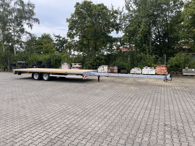 Möslein  11,9 t Tandemanhänger- Tieflader, ausziehbarLuf
