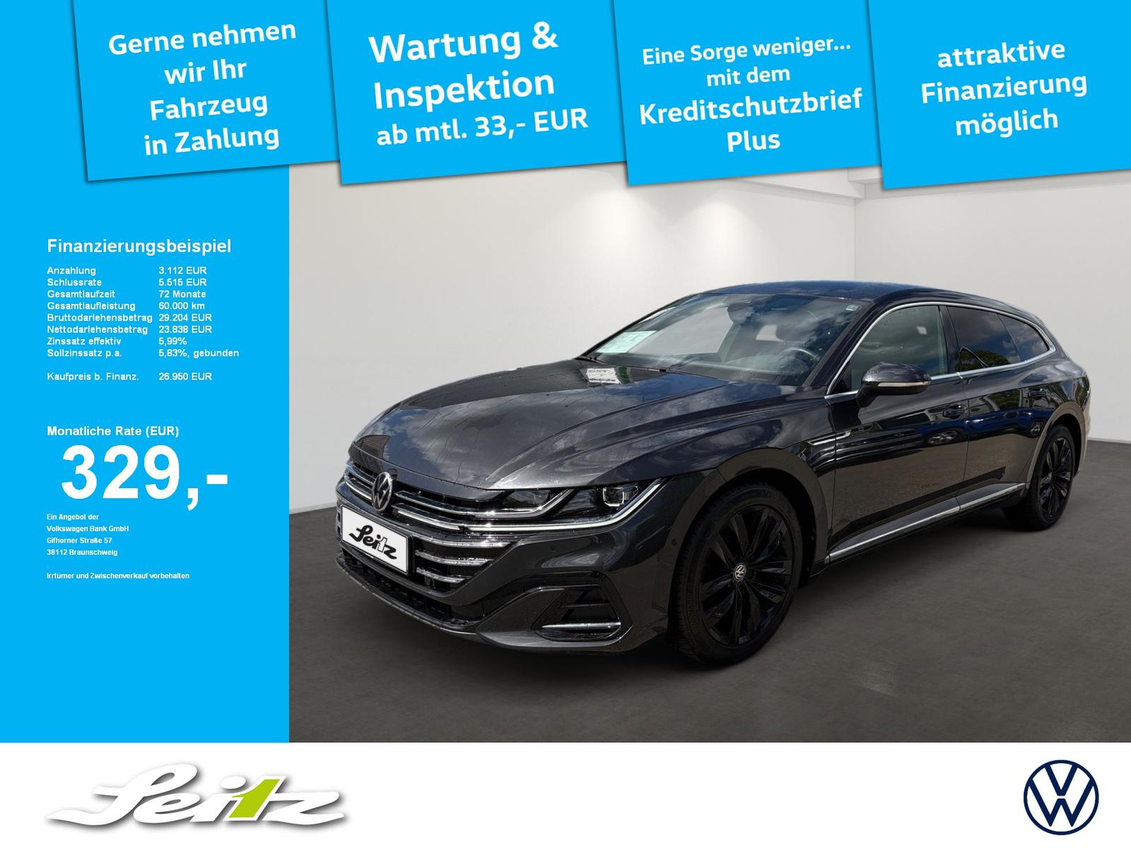 Volkswagen Arteon Shooting Brake 2.0 TDI DSG R-Line *AHK*MA