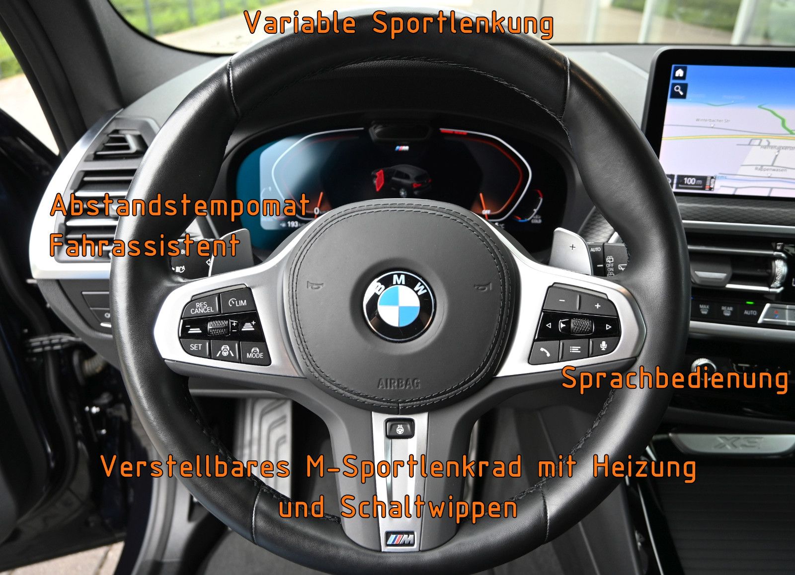 Fahrzeugabbildung BMW X3 xDr30d M SPORT °UVP 90.870€°SITZKLIMA°360°H/K