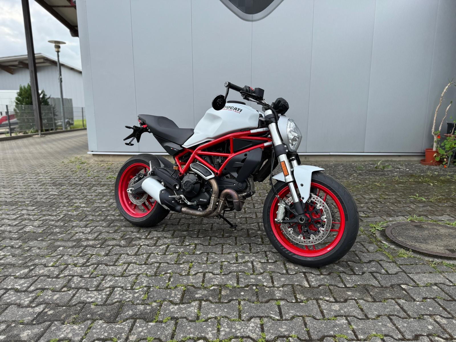 Ducati Monster 797 - Matt Star White Silk