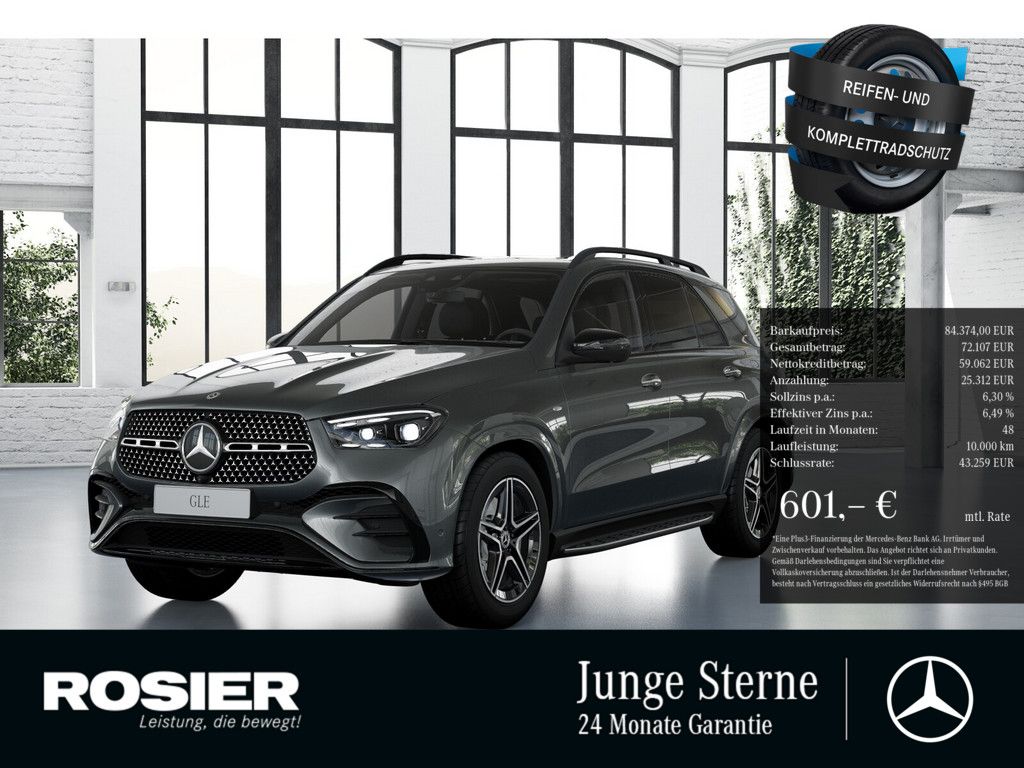 MERCEDES-BENZ GLE 400 e 4M AMG Sport Premium+ NIGHT AHK PANO