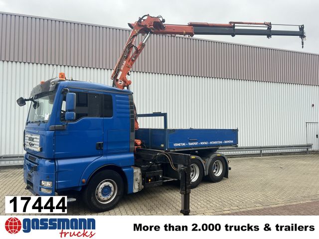 MAN TGA 26.480 6x4 BL, Intarder, SZM/Pritsche, Kran