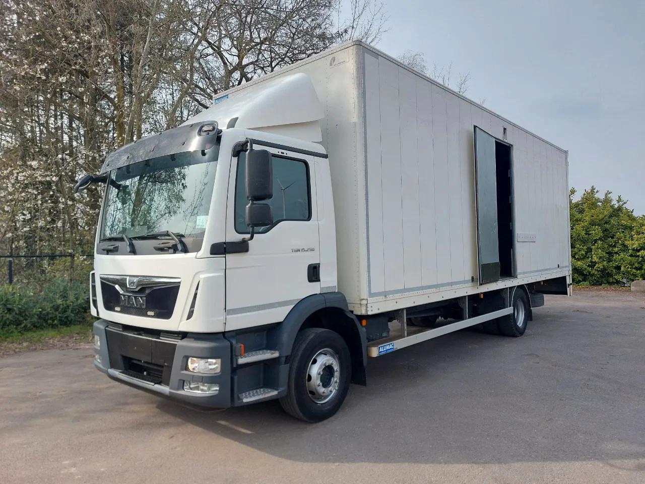 MAN TGM 15.250 4x2 BL Automat- ALU koffer -- 2 in st