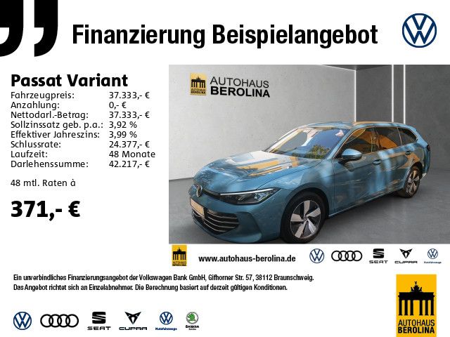 VW Passat Variant 2.0 TDI Elegance DSG *StdHz*HuD*