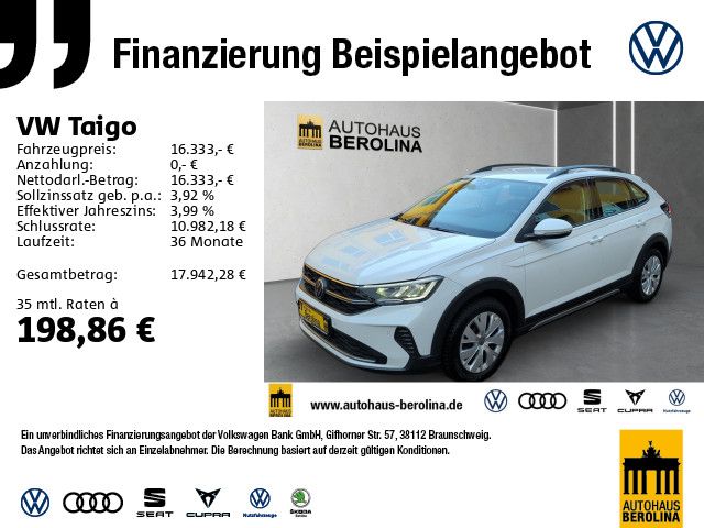 Volkswagen Taigo 1.0 TSI Life *NAV*App-Connect*PDC*LED*SHZ*
