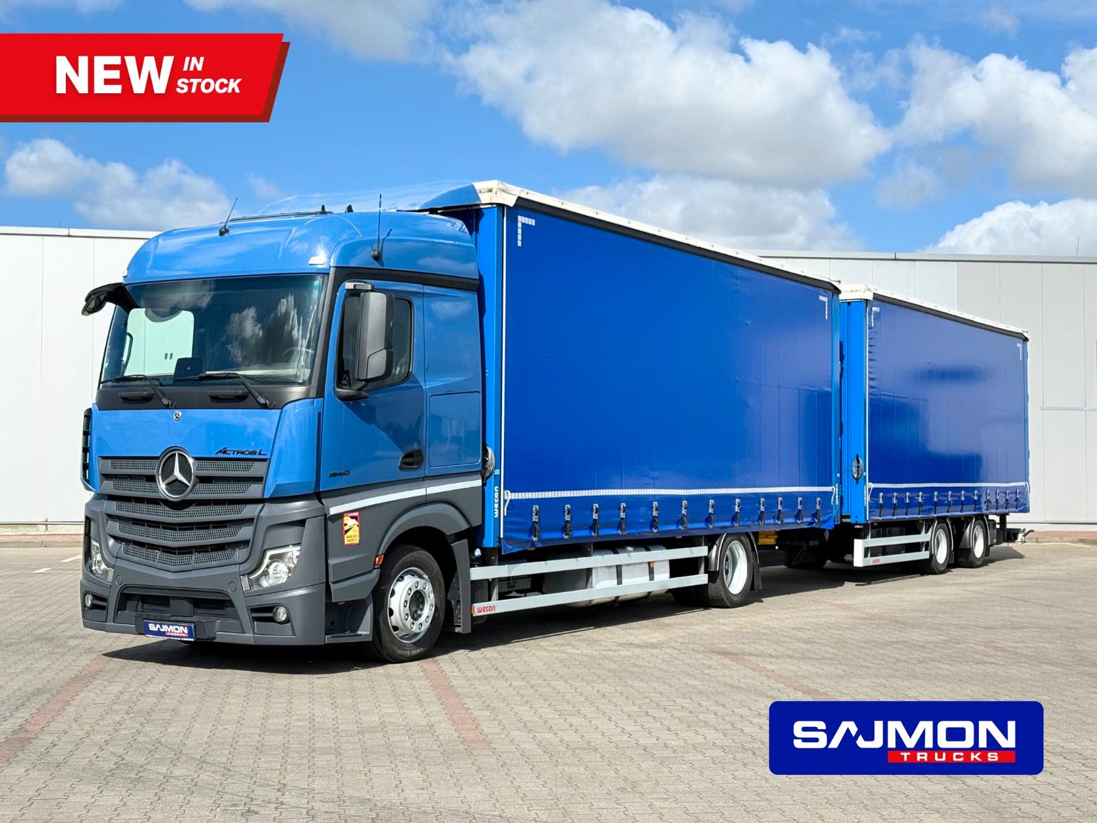 Mercedes-Benz Actros L 1840 tandem jumbo 2x7,75