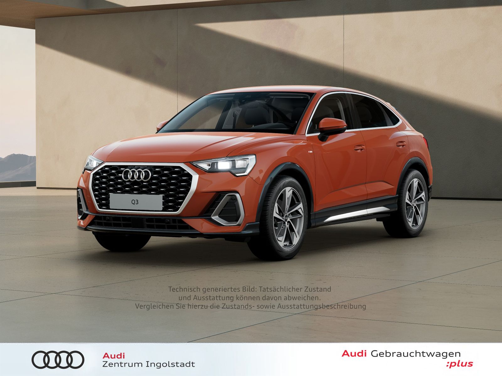 Audi Q3 Sportback 35 TFSI S line AHK ACC PDC Navi 19"