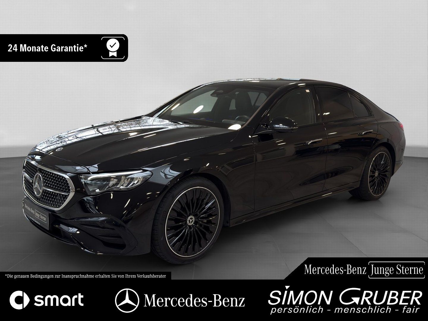 Fahrzeugabbildung Mercedes-Benz E 220 d AMG Night Pano Superscreen Burm 20 Zoll