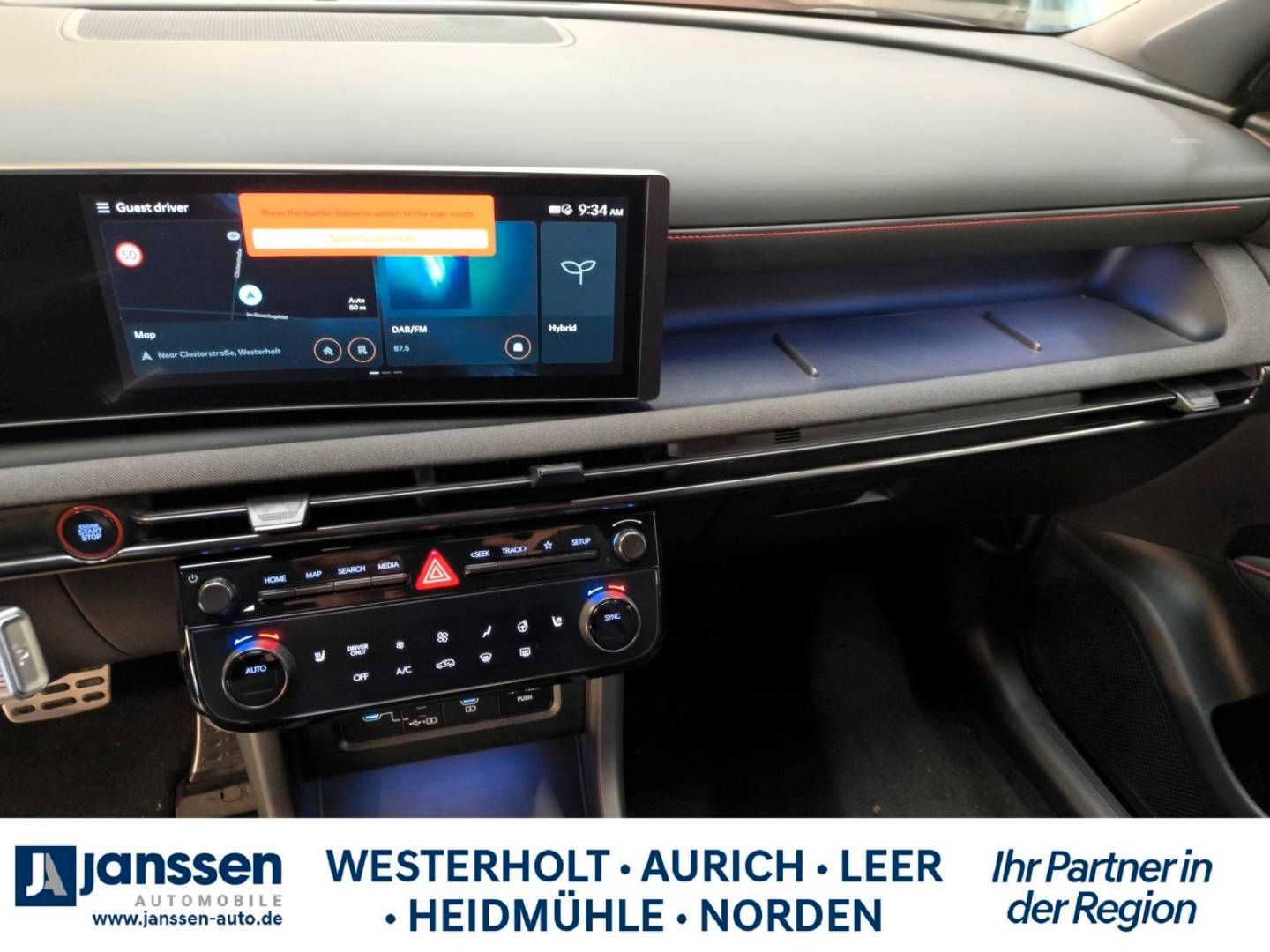 Fahrzeugabbildung Hyundai TUCSON FL HEV (MY26)  N Line LED-Paket