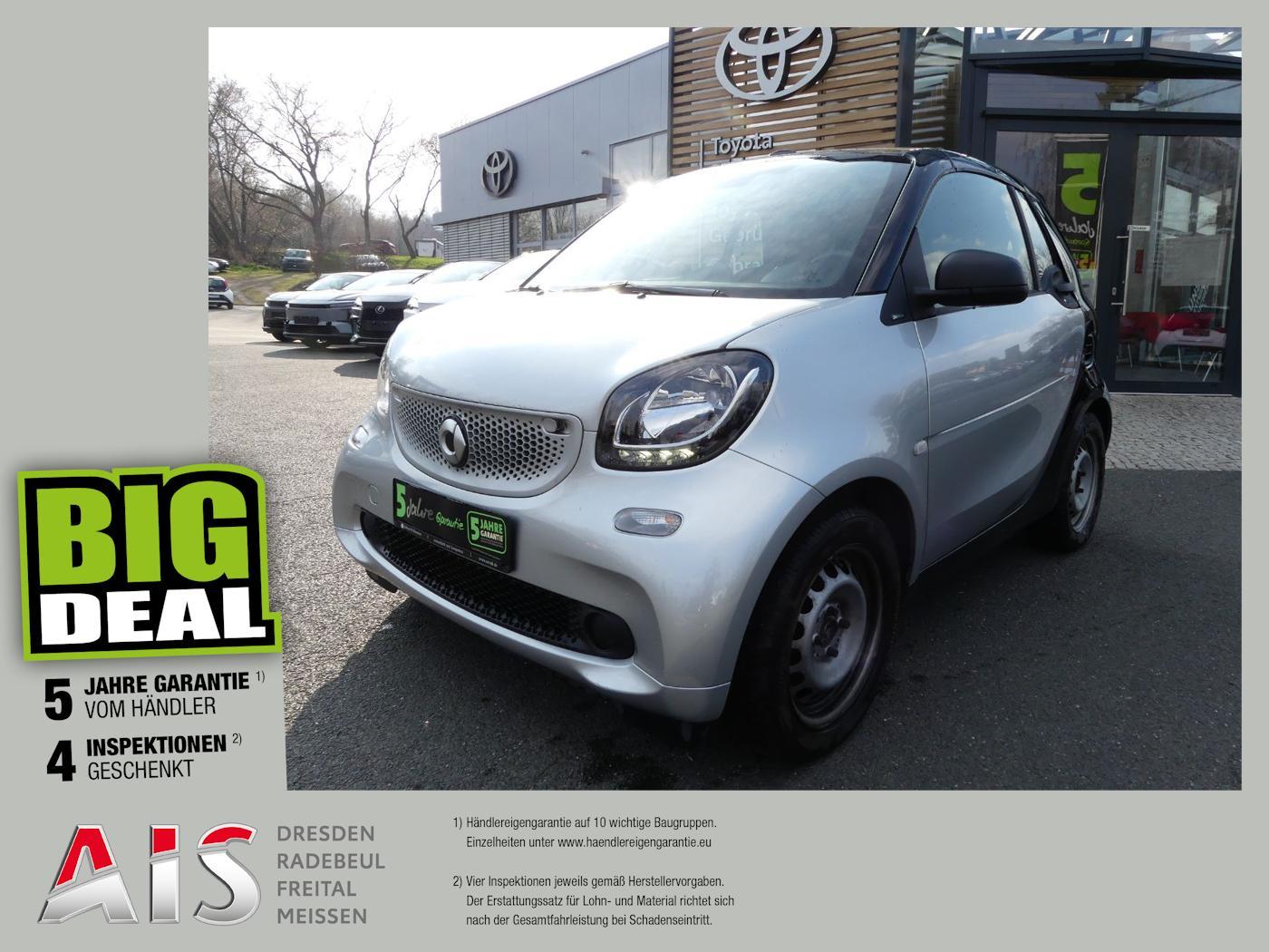 Smart fortwo cabrio 1.0 passion Navi+SHZ+KlimaA+LM+AUT