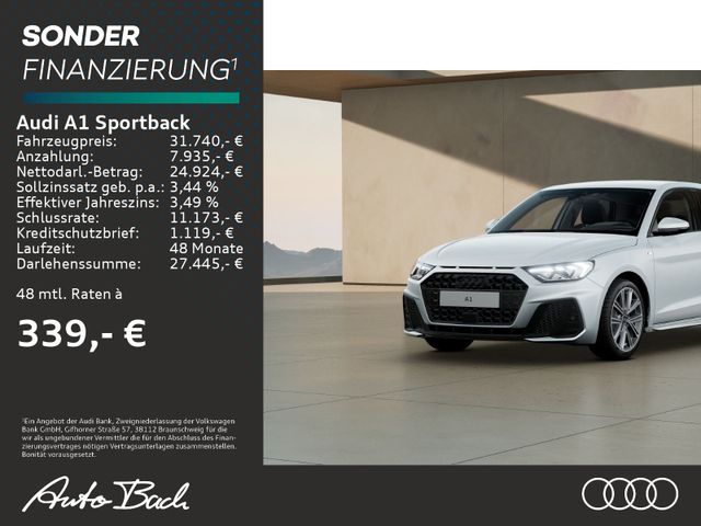 Audi A1 Sportback S line 25 TFSI 70(95) kW(PS) Schalt