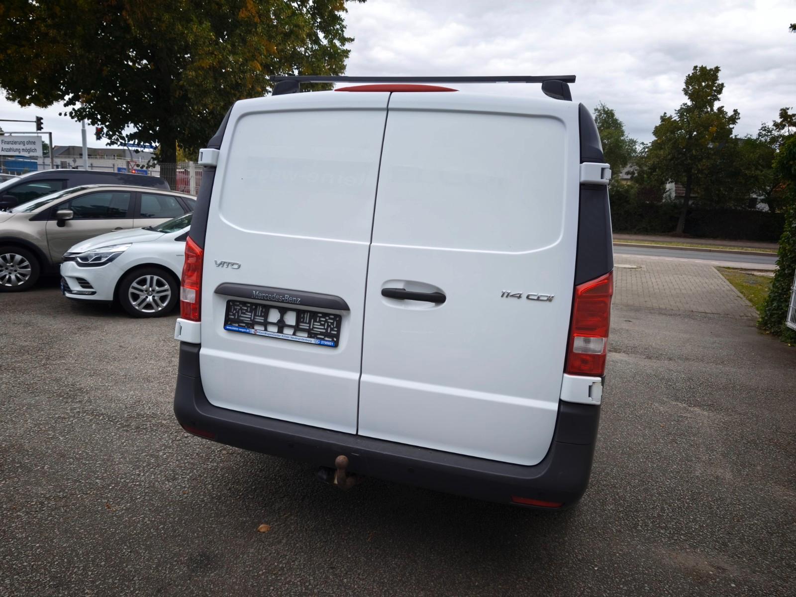 Mercedes-Benz Vito Kasten 114 CDI lang + Klima+Ahk+Regale+PDC