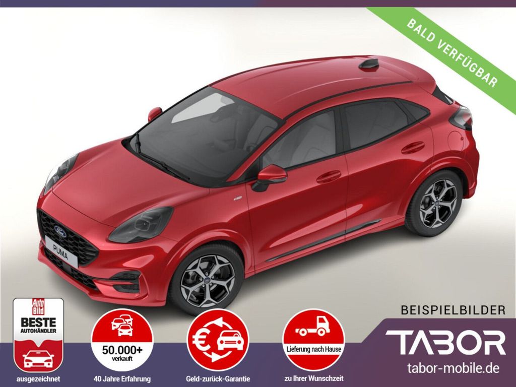 Ford Puma 1.0 EB 125 MHEV ST-Line LED SHZ Nav Kam PDC
