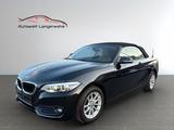 BMW 218d*Advantage*Navi*RFK*SHZ*8-Fach*2.Hand* - BMW: Cabrio, 8