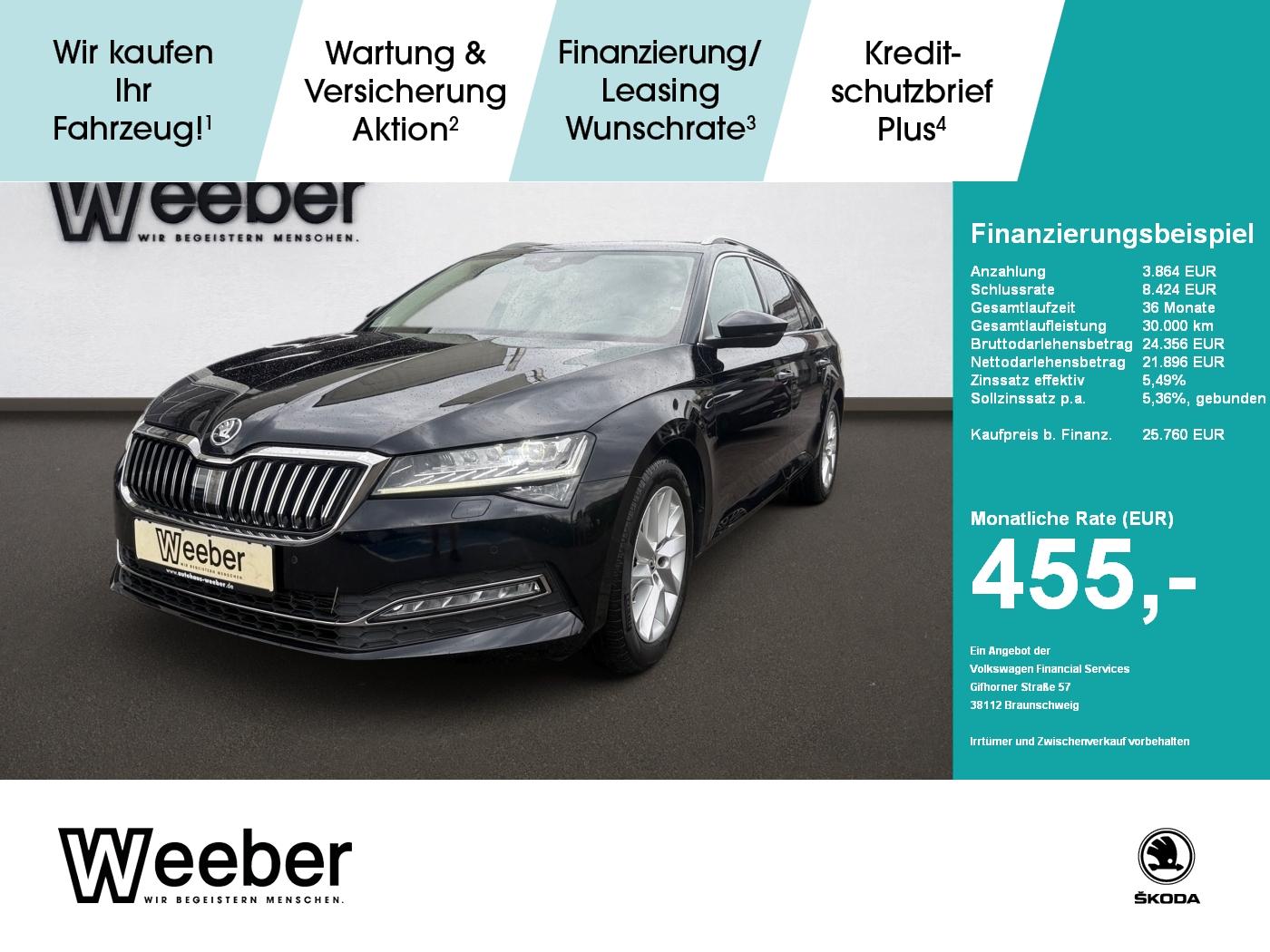 Skoda Superb Combi *STHZ*PANO*NAVI*LEDER*KAMERA*MATRIX