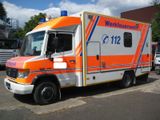 Mercedes-Benz 616 D Vario Großraum-RTW Luftfederung *21000 KM* - Mercedes-Benz Vario 616
