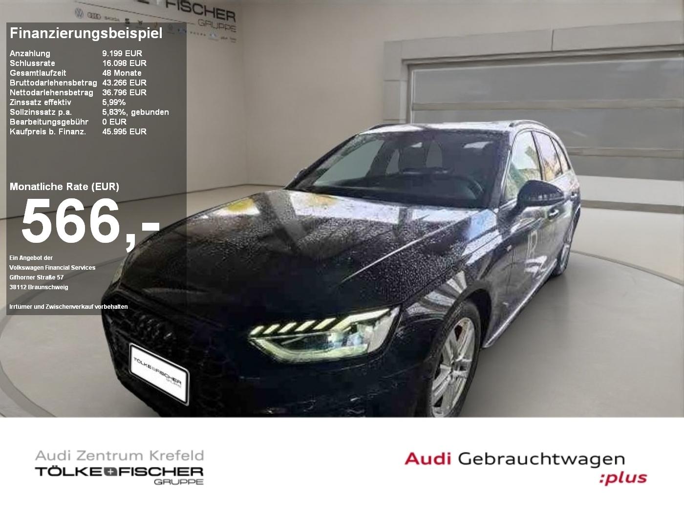 Audi A4 40 2.0 TFSI Avant quattro S-Line Pano S-line