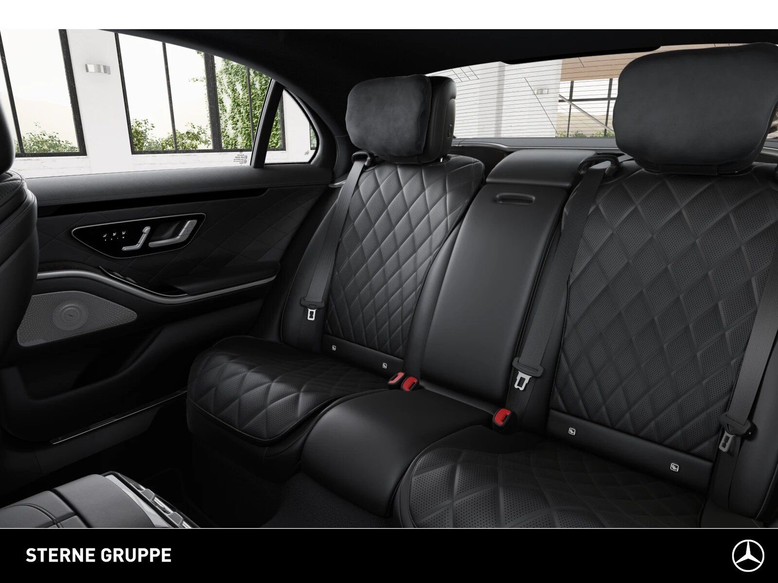 Mercedes-Benz S 580 e lang AMG NIGHT Pano HUD RemotePark Burme foto 7