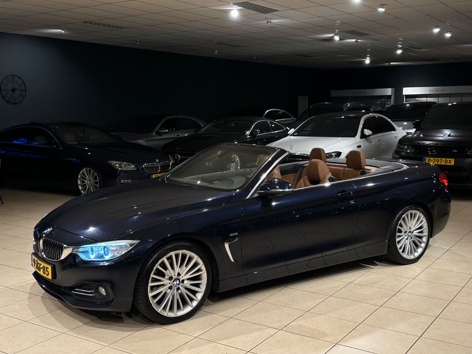 BMW 428 2015, 2.0 benzīns, Automāts, Kabriolets, Zils — Latvijā