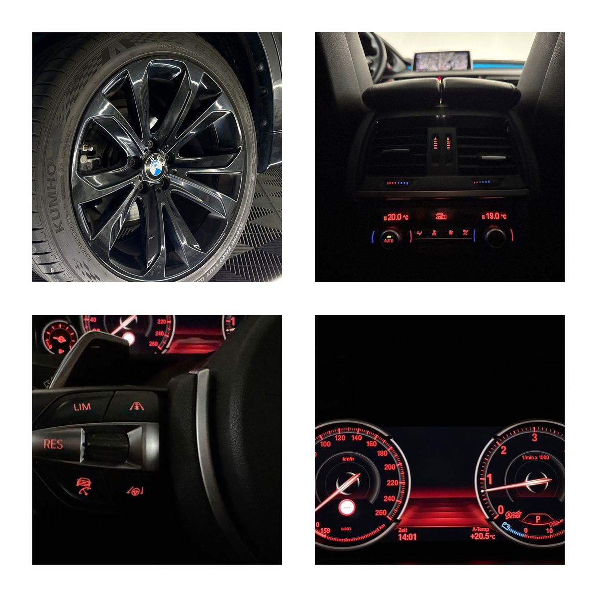 Fahrzeugabbildung BMW X6 xDrive 30 d M SPORT/LED/ACC/H&K/AHK/eGSD