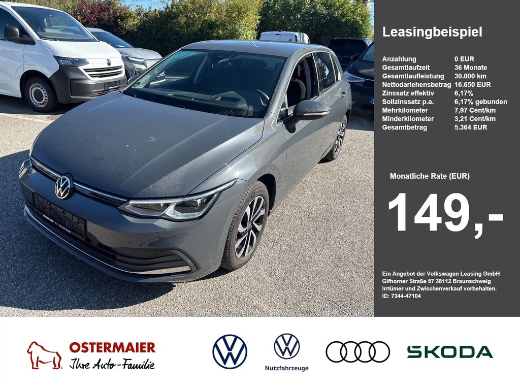 Golf ACTIVE 1.5 TSI 150PS. LED.NAV.ACC.STHZG.SHZ