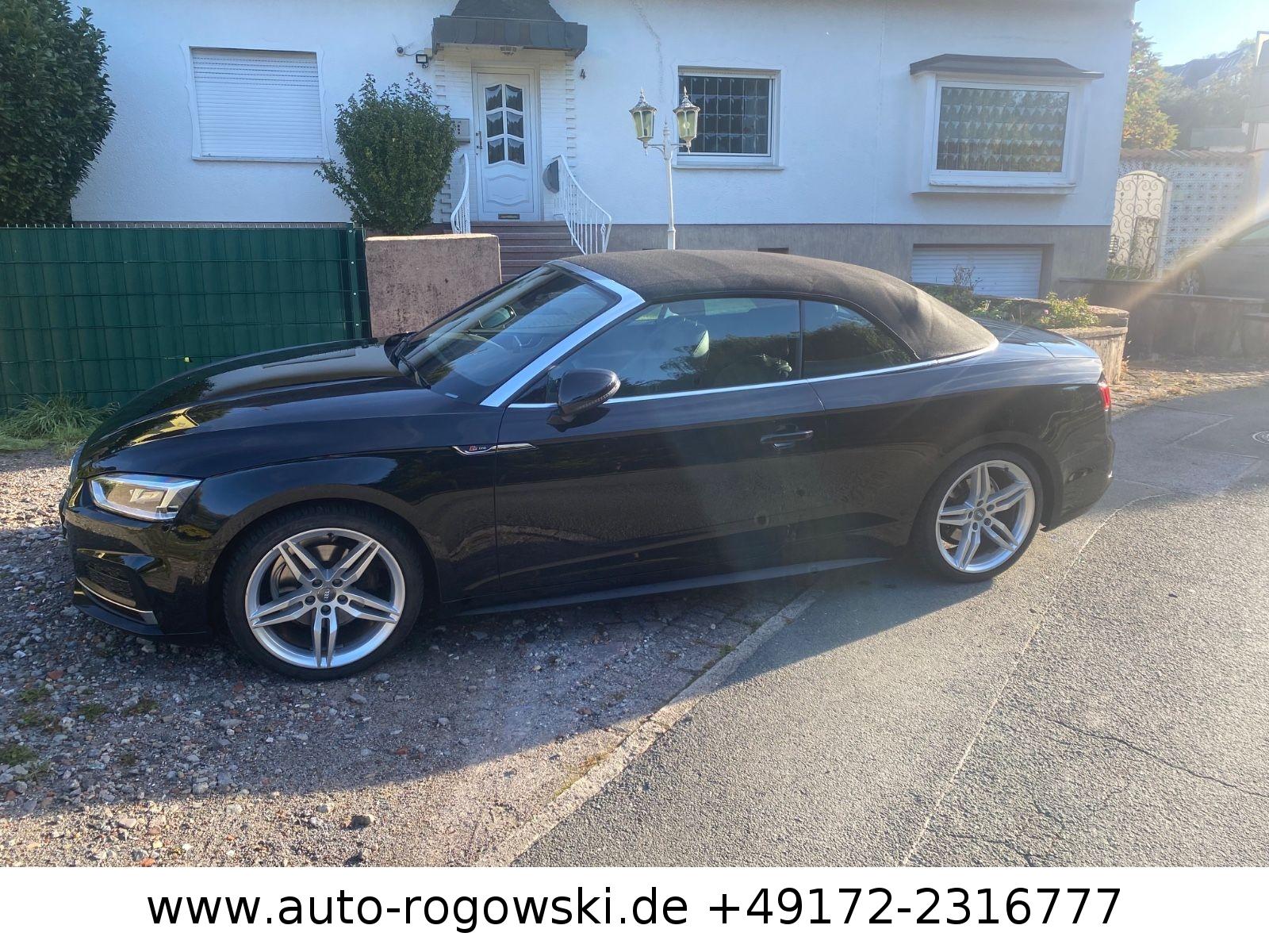 Audi A5 Cabriolet 40 TFSI sport 3 x S line 6 Gang Nav