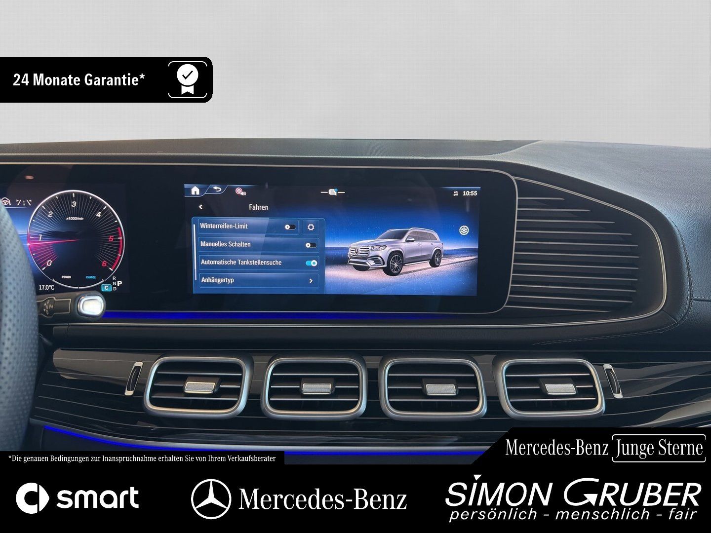 Fahrzeugabbildung Mercedes-Benz GLS 350 d 4M AMG Pano Standhzg. AHK Mod 2025