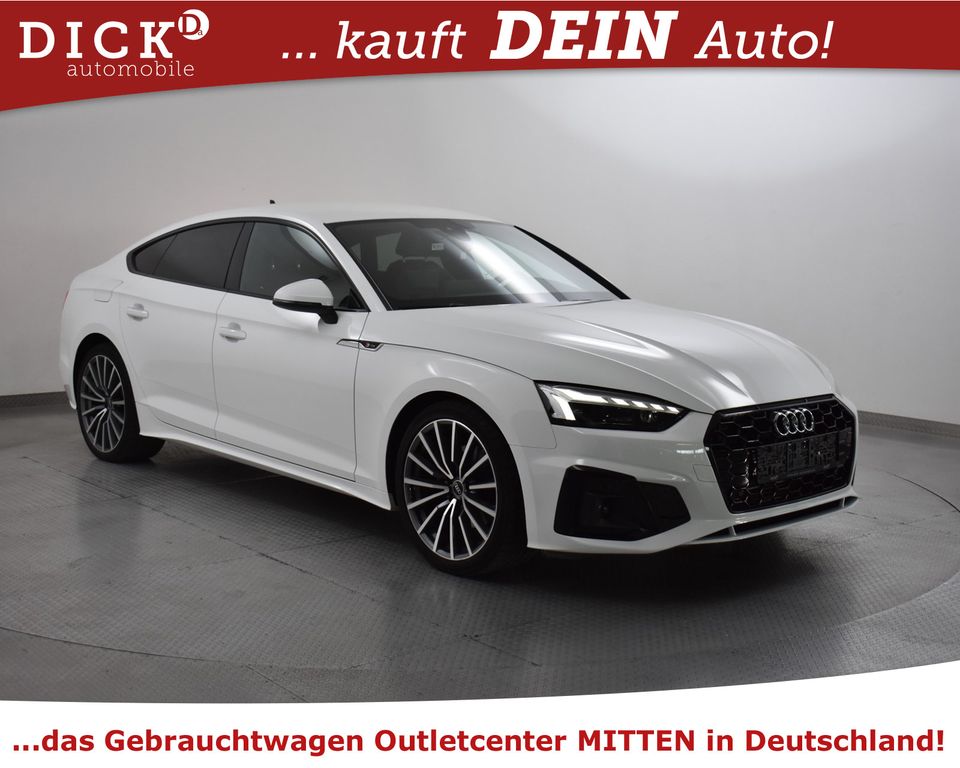 Audi A5 Sportb 40 g-tron 2X S LINE+OPTIK+MATRI+KAM+19 - 2021