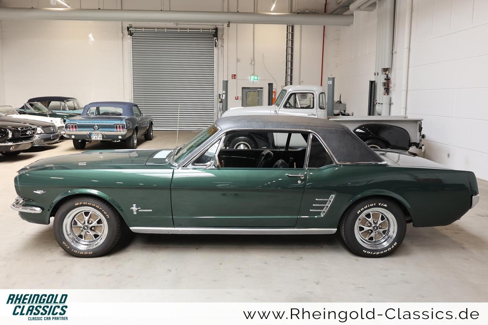 Ford Mustang 289 Coupé V8 Bullitt Green, Automatik
