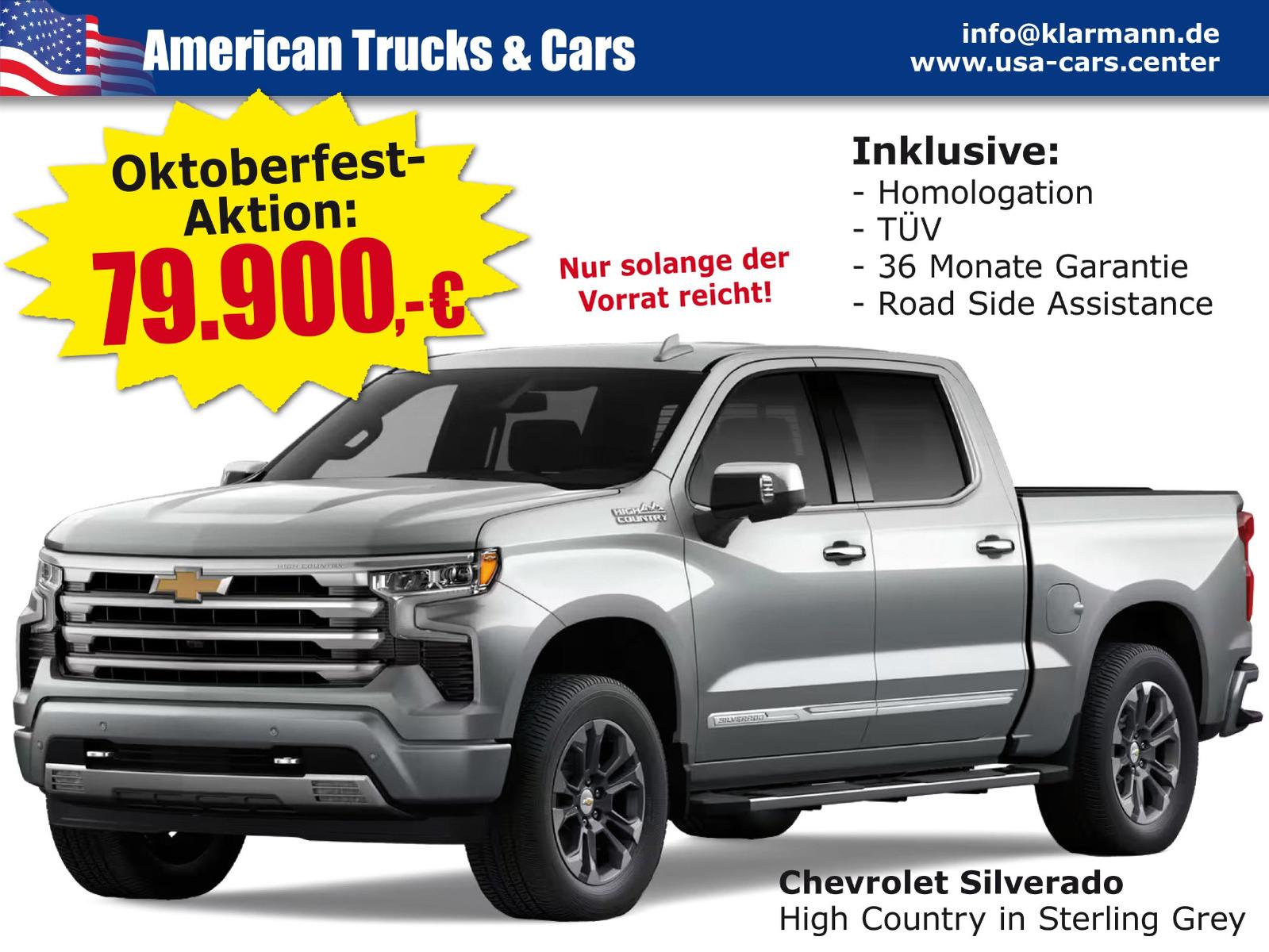 Chevrolet Silverado High Country, 6.2l V8