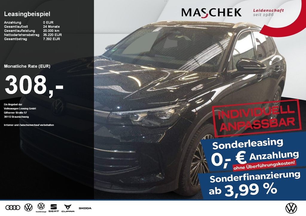 Tiguan Goal 2.0 TDI AHK Navi RearView GRA PDC