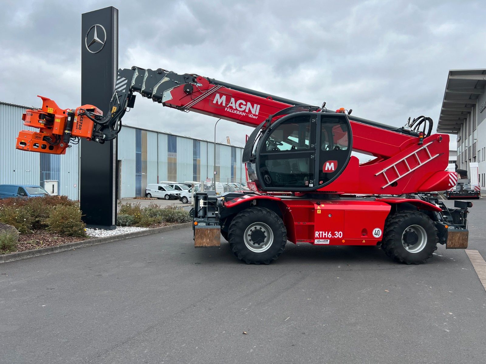 Fahrzeugabbildung Andere Magni RTH 6.30 SH / Fällkran / Westtech CS750