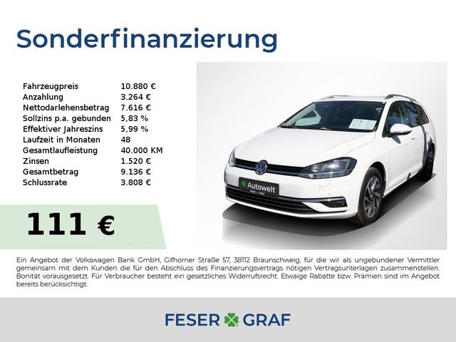 VW Golf Variant SOUND Comfortline 1,0 TSI 8 LED/SHZ