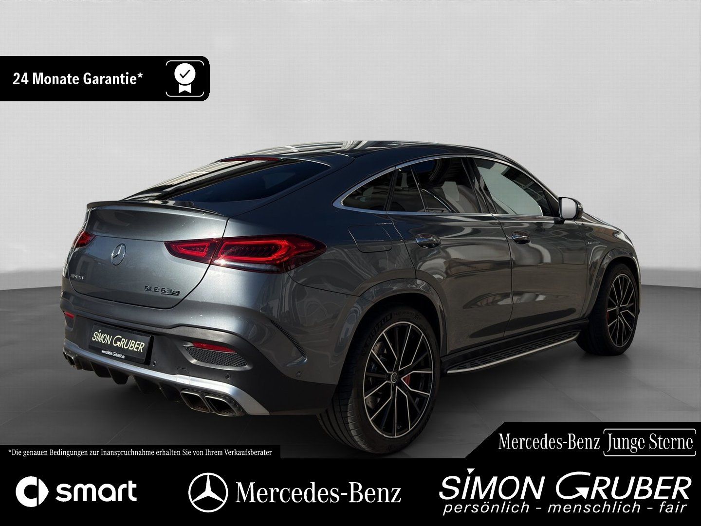 Fahrzeugabbildung Mercedes-Benz GLE 63 S 4M Coupé Pano AHK Burmester Drivers 360