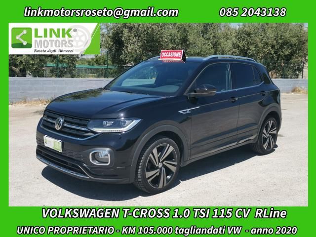 VW VOLKSWAGEN T-Cross 1.0 TSI 115 CV RLine BMT / Ta