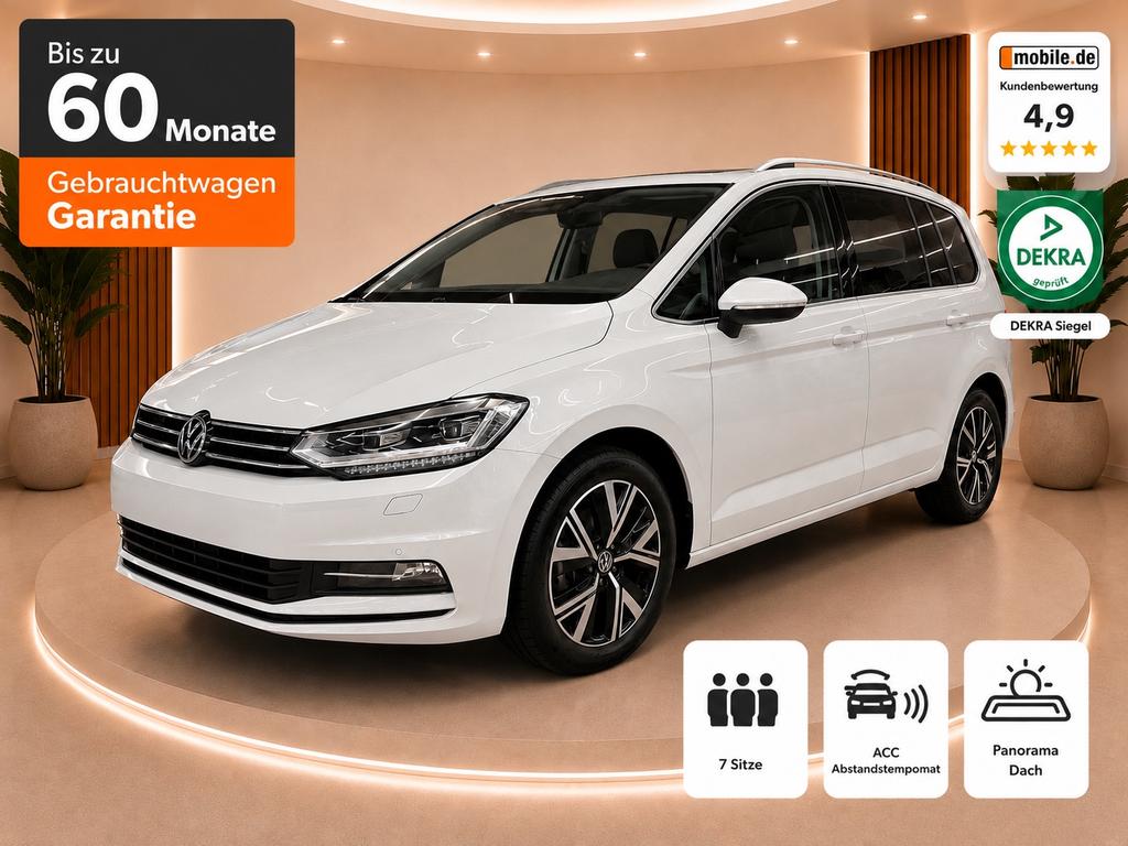 Volkswagen TouranACC7SITZERLEDPANORAMAKAMERA 2024