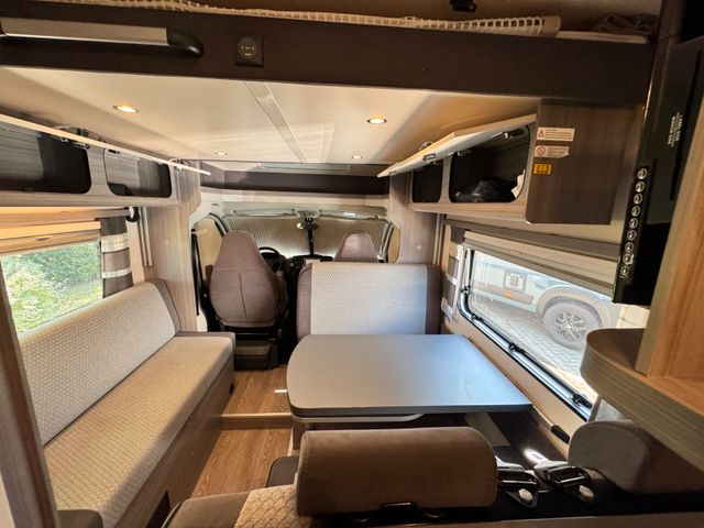 Hobby Optima on Tour T 65 HKM-Etagenbetten+E.Hubbett